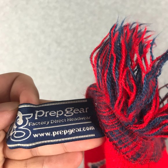 Prep Gear Knit Scarf New England Patriots Winter Outdoor Football NFL Lot of 2 - Picture 11 of 12